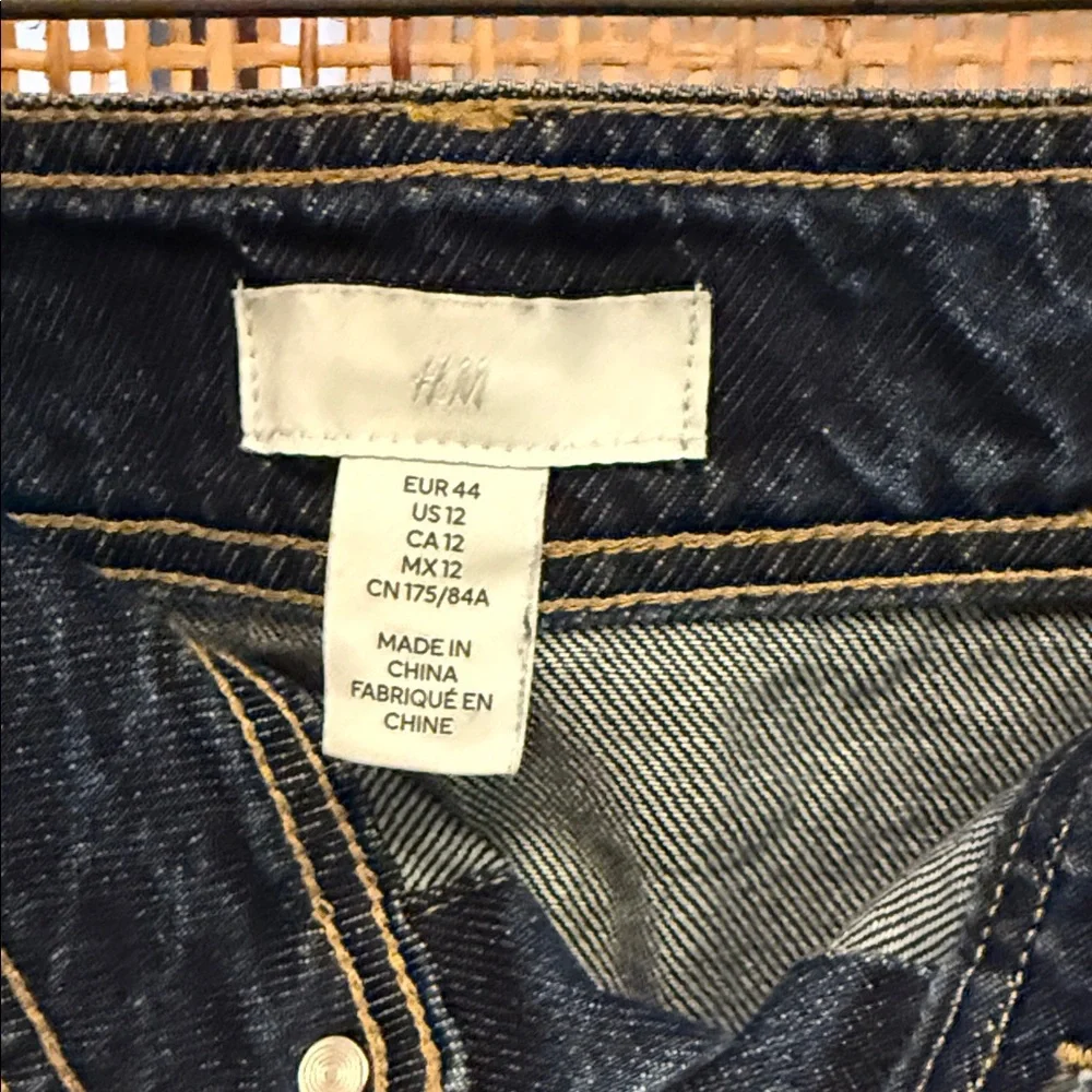 H&M Dark Blue Denim Mini Skirt - Picture 2 of 7